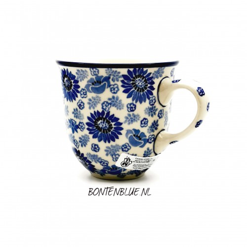 824 Bunzlau Tulip mug L 300 ml decor 2811X 824 Bunzlau Tulip mug L 300 ml decor 2811X