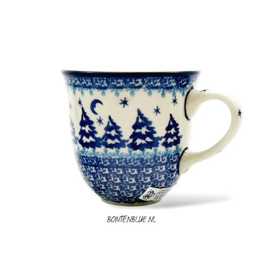 824 Bunzlau Tulipmug 300 ml decor 2824X Kerst 824 Bunzlau Tulipmug 300 ml decor 2824X Kerst