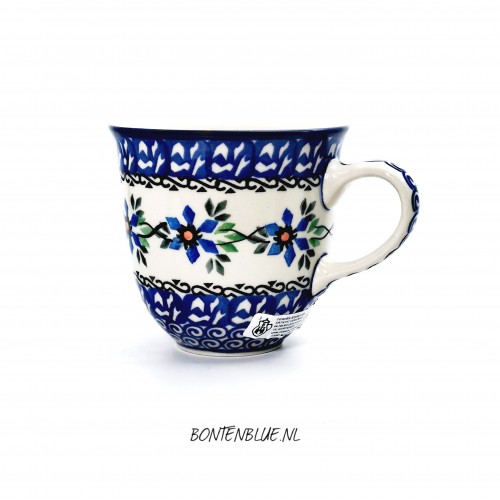 824 Bunzlau Tulip mug L 300 ml decor 659X 824 Bunzlau Tulip mug L 300 ml decor 659X