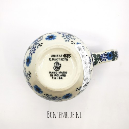 824 Bunzlau Tulip mug L 300 ml decor Unikat 1685X Kerst 824 Bunzlau Tulip mug L 300 ml decor Unikat 1685X Kerst