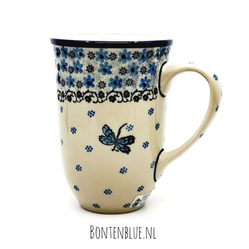 825 Bunzlau Tulip mug XL 500 ml decor 2006X