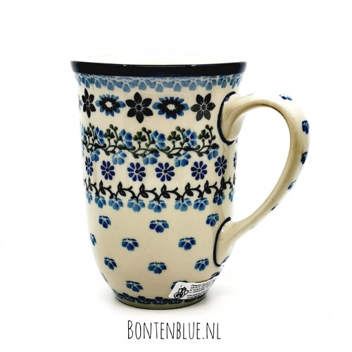 825 Bunzlau Tulip mug XL 500 ml decor 2157X