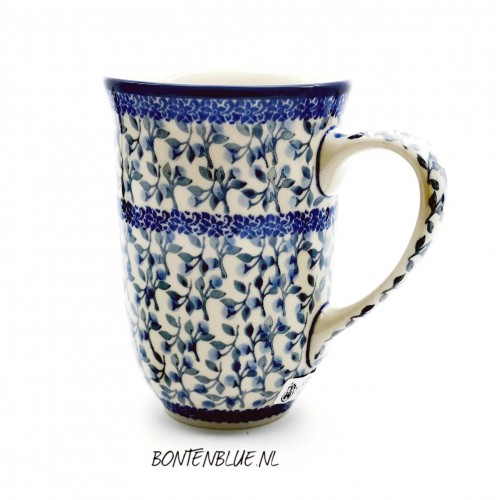 825 Bunzlau Tulp mok XL 500 ml decor 2161X