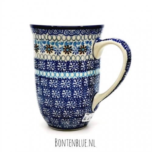 825 Bunzlau Tulip mug XL 500 ml decor 2188X