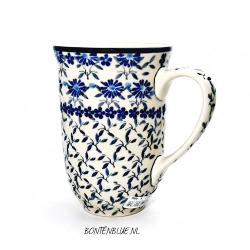 825 Bunzlau Tulip mug XL 500 ml decor 2613X
