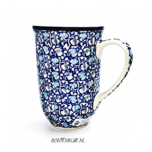 825 Bunzlau Tulip mug XL 500 ml decor 2616X