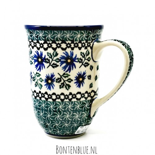 825 Bunzlau Tulip mug XL 500 ml decor 976X