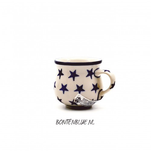 829 Bunzlau Espresso mok 90 ml decor 121X Sterren 829 Bunzlau Espresso mok 90 ml decor 121X Sterren