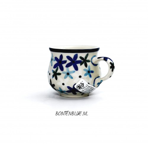 829 Bunzlau Espresso mok 90 ml decor 2646X 829 Bunzlau Espresso mok 90 ml decor 2646X