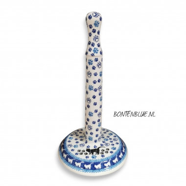 834 Bunzlau Keukenrol houder decor 1771 Zwarte poes 834 Bunzlau Keukenrol houder decor 1771 Zwarte poes