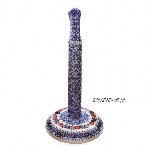834 Bunzlau Paper roll holder decor 3214 English Rose