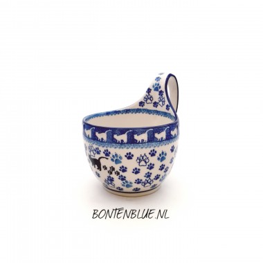 845 Bunzlau Waterscoop 400 ml decor 1771X Zwarte poes
