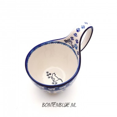 845 Bunzlau Waterscoop 400 ml decor 2155X poes 845 Bunzlau Waterscoop 400 ml decor 2155X poes