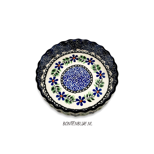 909 Bunzlau Quiche dish S decor 562X