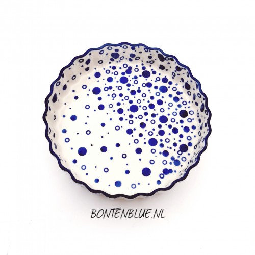 910 Bunzlau Quiche schaal M decor 2958X 910 Bunzlau Quiche schaal M decor 2958X