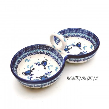 942 Bunzlau Dubbele schaal decor 2679X
