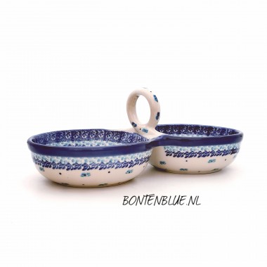942 Bunzlau Dubbele schaal decor 2679X