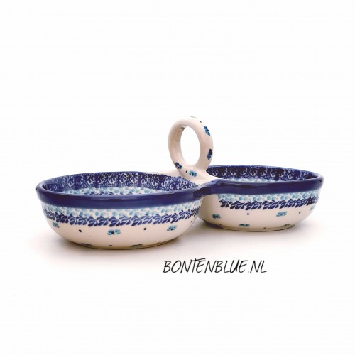 942 Bunzlau Dubbele schaal decor 2679X