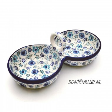 942 Bunzlau Dubbele schaal decor 3405X