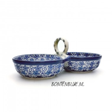 942 Bunzlau Dubbele schaal decor 3457X