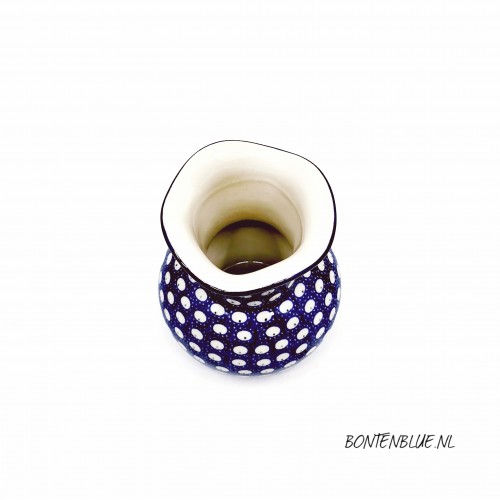 957 Bunzlau Vase S H 13,5 cm decor 74X Paus