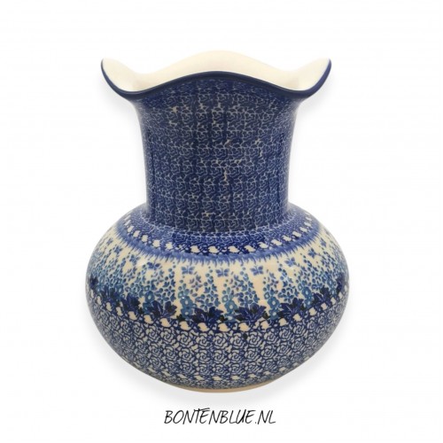 967 Bunzlau Vaas L H 21 cm decor 3277X