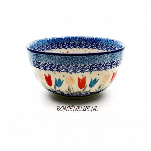 986 Bunzlau Rijstkom M Ø 14 cm decor 2598X