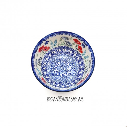 986 Bunzlau Rijstkom M Ø 14 cm decor 2901X