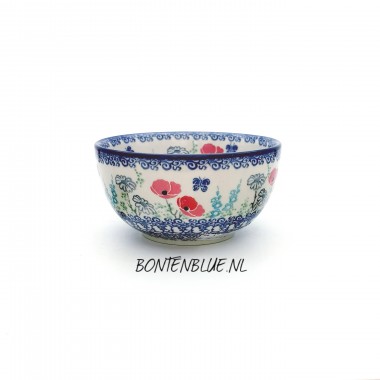 986 Bunzlau Rijstkom M Ø 14 cm decor 2901X