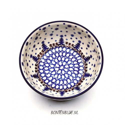 986 Bunzlau Rijstkom M Ø 14 cm decor 339X