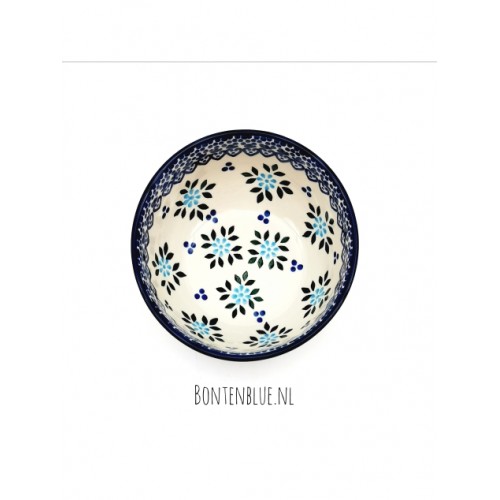 986 Bunzlau Rijstkom M Ø 14 cm decor 801X Bunch of Flowers