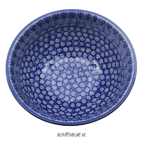 A14 Bunzlau Bowl on foot L Ø 22,5 cm decor 884X Lace A14 Bunzlau Bowl on foot L Ø 22,5 cm decor 884X Lace
