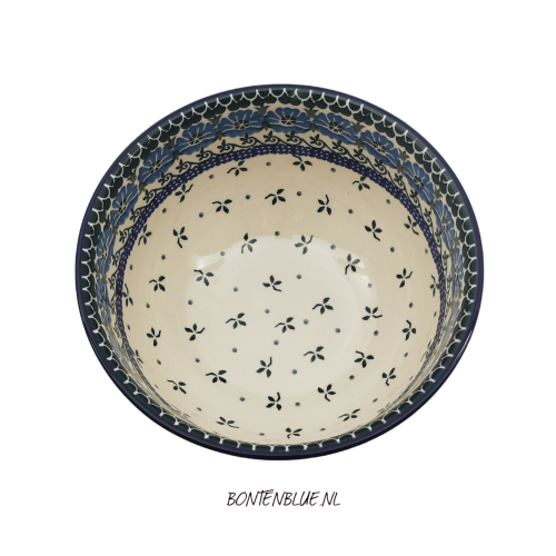 A15 Bowl on foot M Ø 18,5 cm decor 752X Violets A15 Bowl on foot M Ø 18,5 cm decor 752X Violets