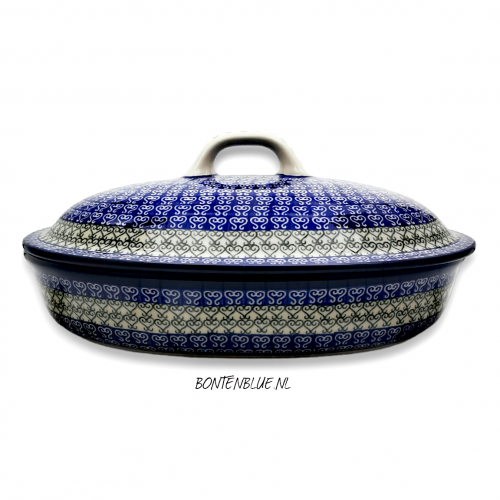 A19 Bunzlau Dekschaal XXL Ovaal decor 396X Twister