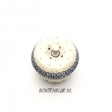 A38 Bunzlau Appelpot klein decor 490AX A38 Bunzlau Appelpot klein decor 490AX