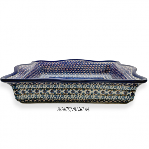 A41 Bunzlau Oven dish L decor Unikat 408X Poppy A41 Bunzlau Oven dish L decor Unikat 408X Poppy