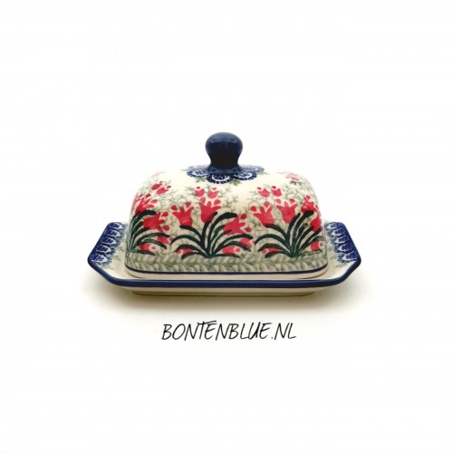 A71Bunzlau Butter dish M decor 1437X