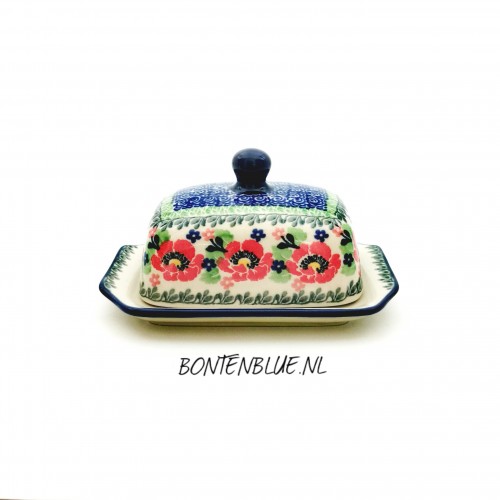 A71Bunzlau Butter dish M decor 3219X