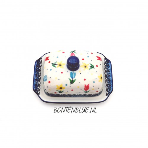 A71Bunzlau Butter dish M decor 