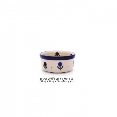 A95 Bunzlau Soufflé / Crème brûlée XS Ø 8 cm decor 135X Blue Berry