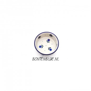 A95 Bunzlau Soufflé / Crème brûlée XS Ø 8 cm decor 135X Blue Berry
