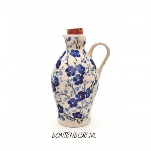 B85 Bunzlau Botle for oil or vinegar 500 ml decor 3428