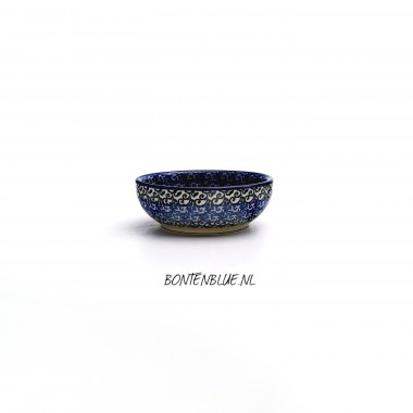 B88 Bunzlau Serveer schaaltje XS Ø 9 cm decor 2273X Blue Violin