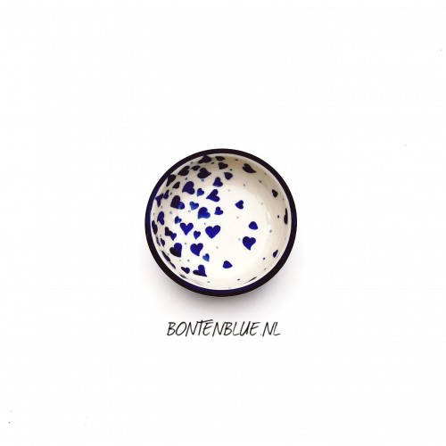 B88 Bunzlau Serving bowl XS Ø 9 cm decor 2874X Hearts