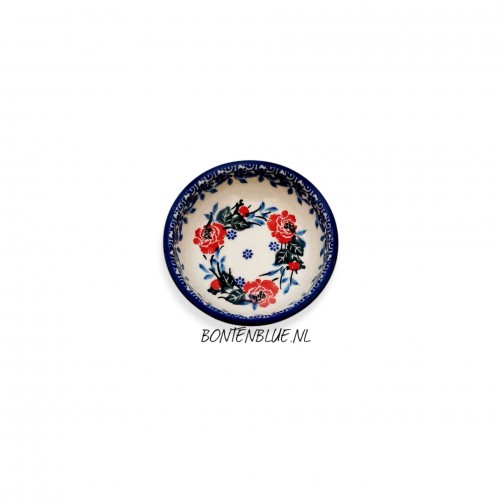 B88 Bunzlau Serveer schaaltje XS Ø 9 cm decor 3214X English Rose