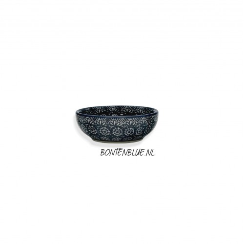 B88 Bunzlau Serveer schaaltje XS Ø 9 cm decor Black Lace