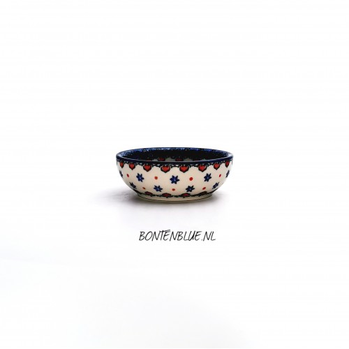 B88 Bunzlau Serving bowl XS Ø 9 cm decor Unikat 4661X Kerst