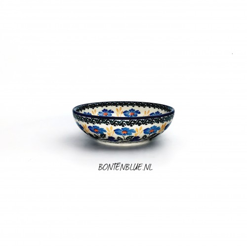 B89 Bunzlau Serveer schaaltje S Ø 13 cm decor 1643X B89 Bunzlau Serveer schaaltje S Ø 13 cm decor 1643X