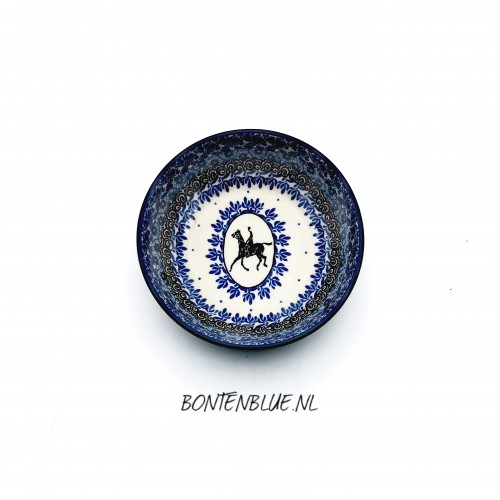 B89 Bunzlau Serveer schaaltje S Ø 13 cm decor 2240X Paard B89 Bunzlau Serveer schaaltje S Ø 13 cm decor 2240X Paard
