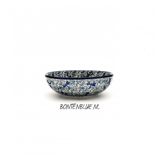B89 Bunzlau Serveer schaaltje S Ø 13 cm decor 2611X B89 Bunzlau Serveer schaaltje S Ø 13 cm decor 2611X